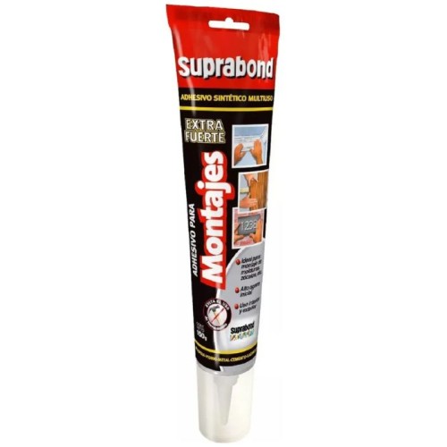 ADHESIVO PARA MONTAJE SUPRABOND 150GR CLAVO LIQUIDO FERREJIDO