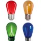 LAMPARAS BOMBITAS LUZ COLORES E27 LED FILAMENTO FERREJIDO