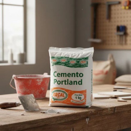 CEMENTO PORTLAND BLANCO X 1KG OBRA REPARACIONES FERREJIDO