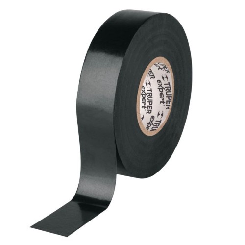 CINTA AISLADORA 19MM X 18M TRUPER EXPERT NEGRA