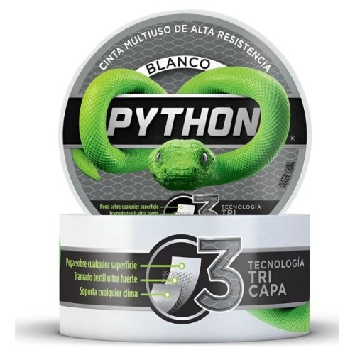 CINTA PATO PYTHON BLANCO