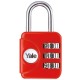 CANDADO SEGURIDAD COMBINACION YALE VIAJE EQUIPAJE FERREJIDO