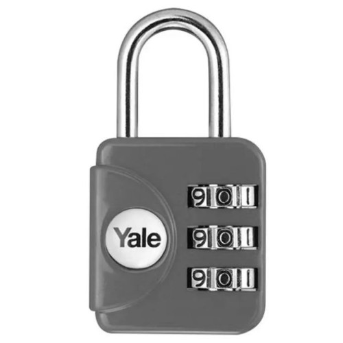 CANDADO SEGURIDAD COMBINACION YALE VIAJE EQUIPAJE FERREJIDO