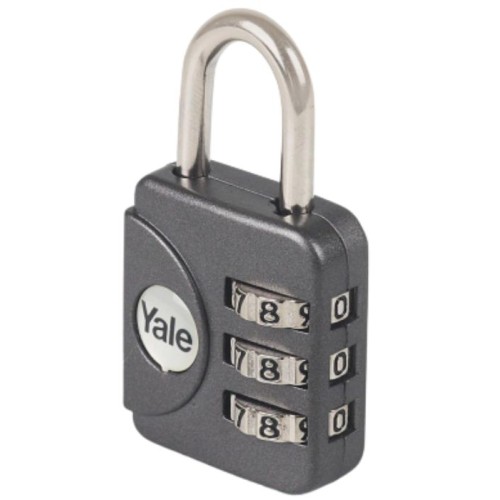 CANDADO SEGURIDAD COMBINACION YALE VIAJE EQUIPAJE FERREJIDO