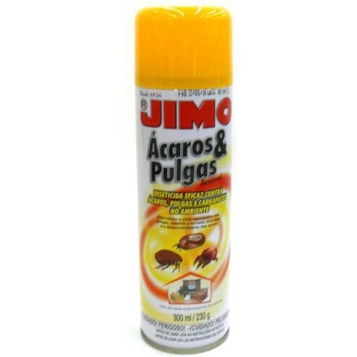 INSECTICIDA JIMO ACAROS Y PULGAS AEROSOL 300ML