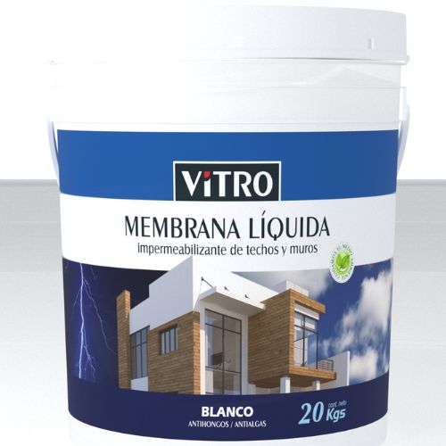 MEMBRANA LIQUIDA PROFESIONAL VITRO BLANCA 20KG