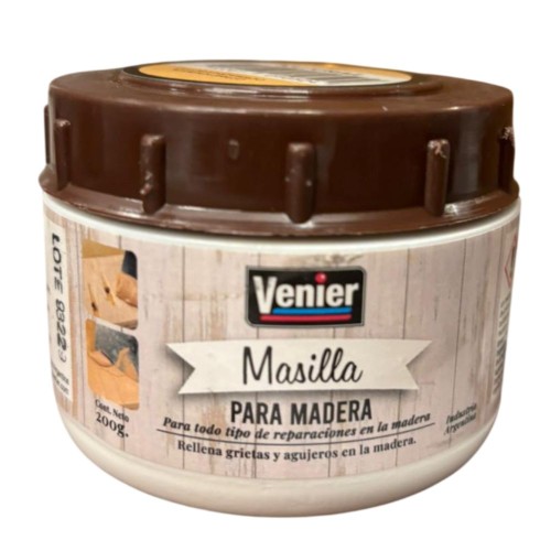 MASILLA PARA MADERA VENIER PINO 200 GRS