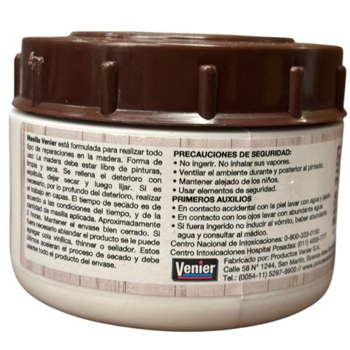 MASILLA PARA MADERA VENIER PINO 200 GRS