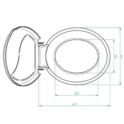 ASIENTO INODORO KRONA BEIGE