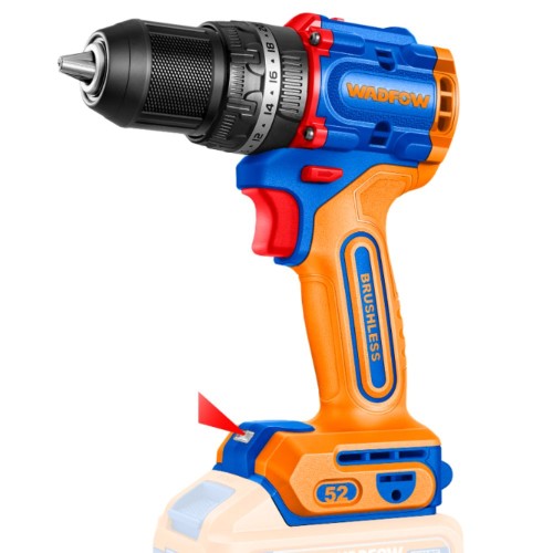 TALADRO ATORNILLADOR C/ PERCUTOR WADFOW 20V 52NM C/ BATERIA + CARGADOR
