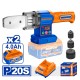 TERMOFUSORA A BATERIA 20V C/ ACC + 2BAT + CARG WADFOW