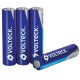 PILAS ALCALINA VOLTECK AAA 4 UNIDADES