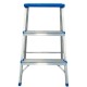 TABURETE ESCALERA BANQUETA ALUMASA 3 ESCALONES HASTA 120KG