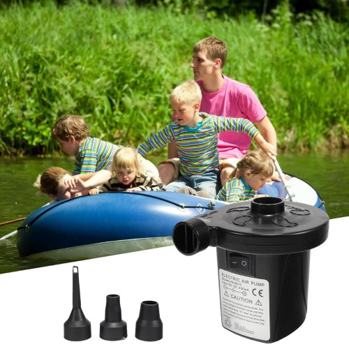 INFLADOR ELECTRICO BOMBA AIRE PISCINA COLCHON INFLABLE FERREJIDO