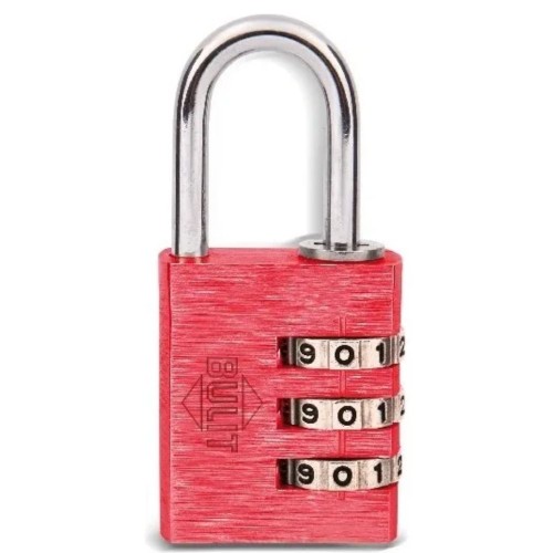 CANDADO COMBINACION ALUMINIO 30MM BULIT