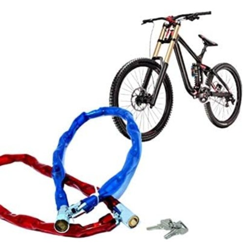 CANDADO MOTO 1.5M CADENA FORRADA