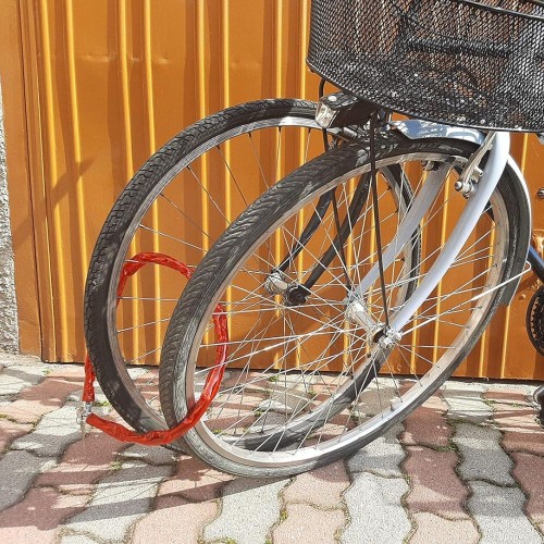 CANDADO MOTO 1.5M CADENA FORRADA