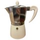 CAFETERA ITALIANA CAFE ESTILO MOKA 6 TAZAS BLANCA COMET