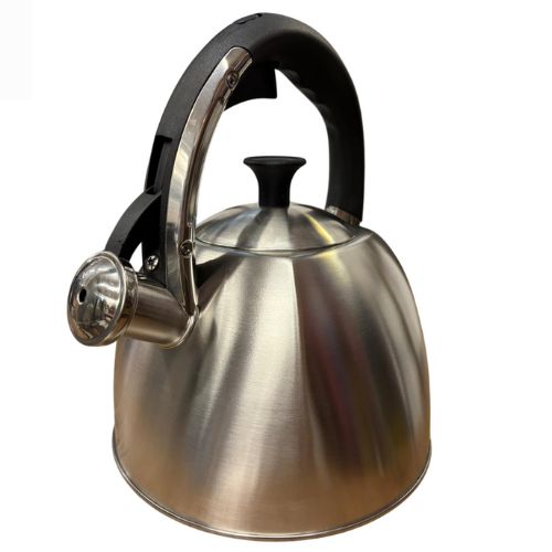 CALDERA ACERO INOX. 3LT COMET ALTA CALIDAD CON SILBATO