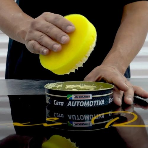 CERA AUTOMOTRIZ PROFESIONAL MAXI RUBBER C/ ESPONJA 200GRS