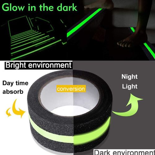 CINTA ANTIDESLIZANTE RAMPAS ESCALERAS 5MM X 5M ROLLO C/ REFLECTIVO