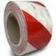 ROLLO CINTA REFLECTIVA SEGURIDAD 5x25 ROJO BLANCO AMARILLO