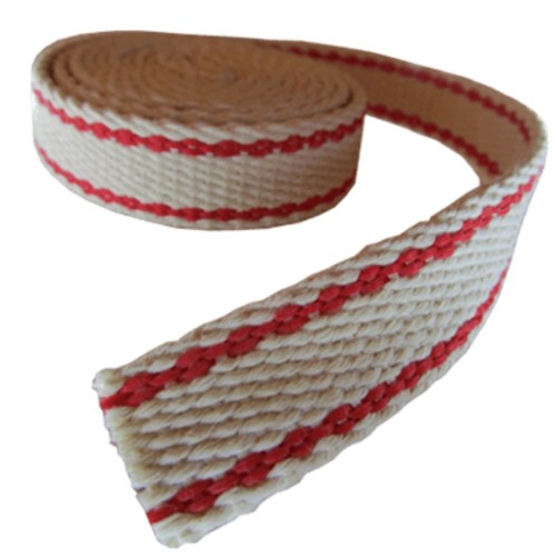 Cinta Cortina de Enrollar Reforzada V. Rojo x 12 Metros