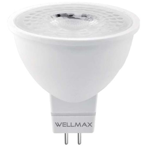 LAMPARA LED GU5.3 06W DICROICA WELLMAX SAMSUNG LUZ CALIDA