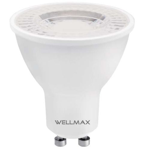 LAMPARA LED GU10 06W DICROICA WELLMAX SAMSUNG LUZ FRIA