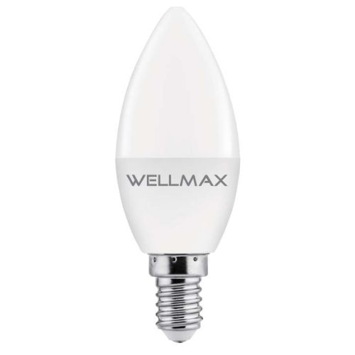 LAMPARA LED E14 6W WELLMAX SAMSUNG VELA LUZ CALIDA