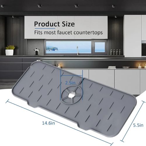 ESCURRIDOR ORGANIZADOR SILICONA P/PILETA ANTISALPICADURAS