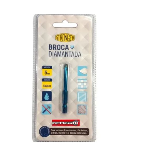 Mecha Broca Diamantada 4 Mm Stronger