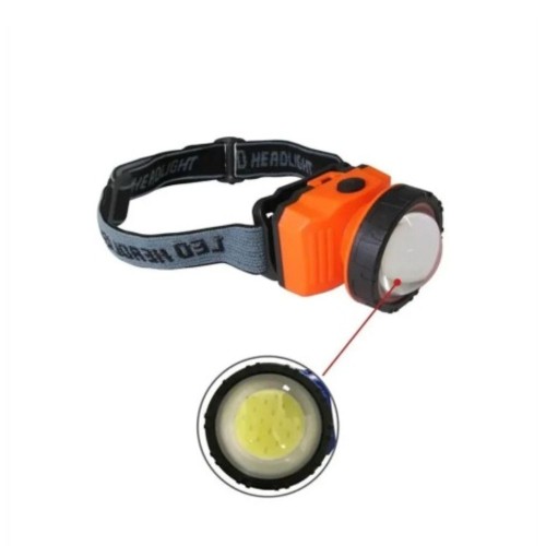 Linterna Camping Cabeza Vincha Minero 2 Intensidades Led  -