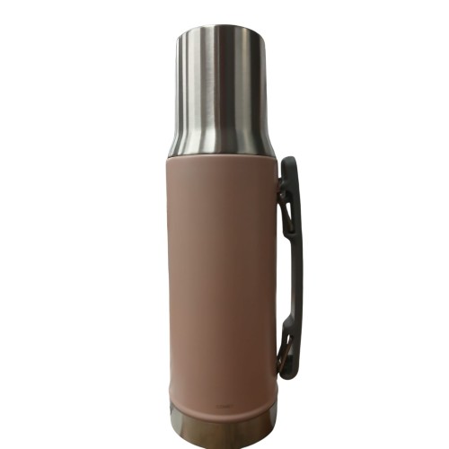 TERMO COMET AC. INOX 1LT TAPA MATE ROSADO