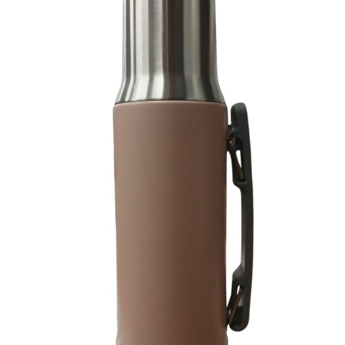 TERMO COMET AC. INOX 1LT TAPA MATE ROSADO