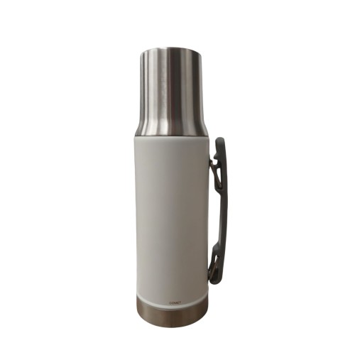 TERMO COMET AC. INOX 1LT TAPA MATE BLANCO