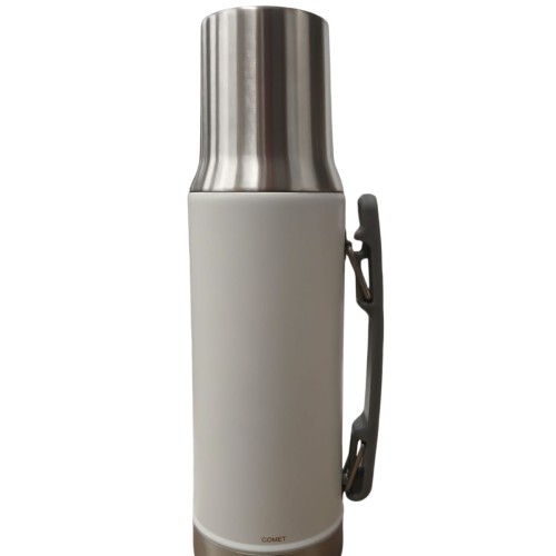 TERMO COMET AC. INOX 1LT TAPA MATE BLANCO