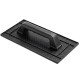 FRETACHO PLASTICO RANURADO 17x30 ROMA NEGRO 570S