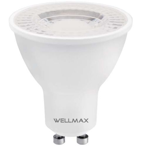 LAMPARA LED GU10 6W DICROICA WELLMAX SAMSUNG LUZ CALIDA
