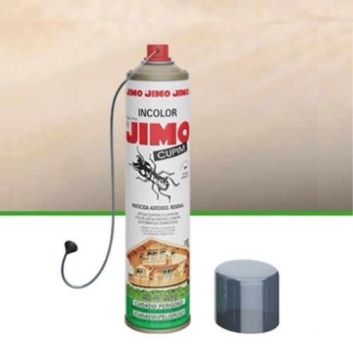 JIMO CUPIM INCOLORO AEROSOL 400ML INSECTICIDA TERMITA POLILLA TALADRO
