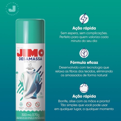 JIMO PLANCHA SIN PLANCHA AEROSOL NEUTRALIZA OLORES 300ML