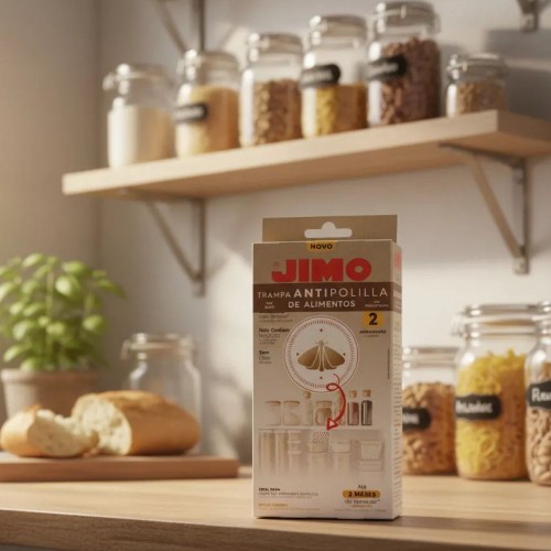 JIMO ANTIPOLILLA PARA ALIMENTO X 2 TRAMPAS ADHESIVAS