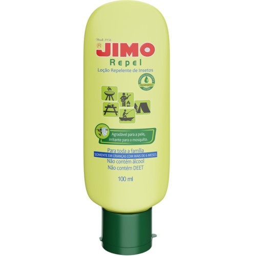 JIMO LOCION PIEL REPELENTE MOSQUITOS INSECTOS FRASCO 100CC