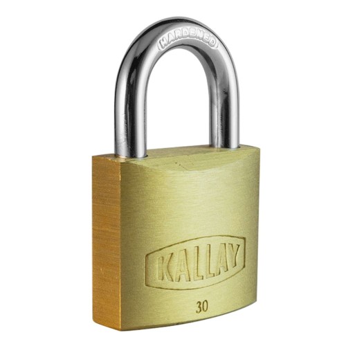 CANDADO DOBLE BRONCE KALLAY 30MM LLAVE FRESADA