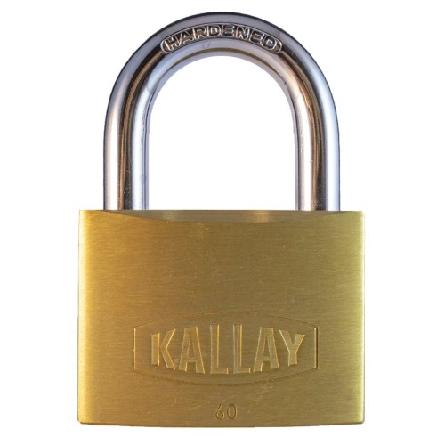 CANDADO DOBLE TRABA BRONCE8 KALLAY 60MM