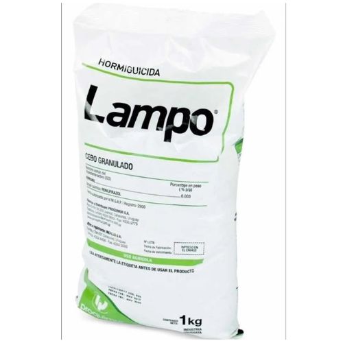 HORMIGUICIDA GRANULADO LAMPO 1KG VENENO MATA HORMIGAS