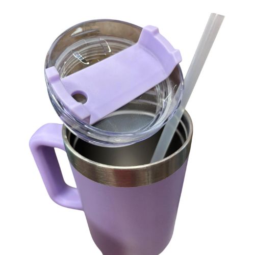 JARRA TERMICA COMET 900ML DOBLE PARED LILA 12HS FRIO CALOR