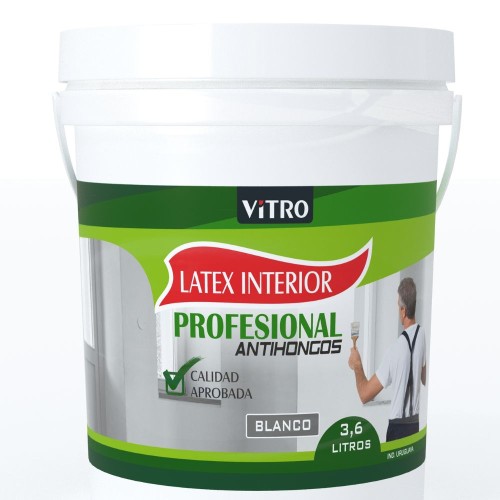 PINTURA LATEX PROFESIONAL VITRO COLOR PISTACHO 3.6 L