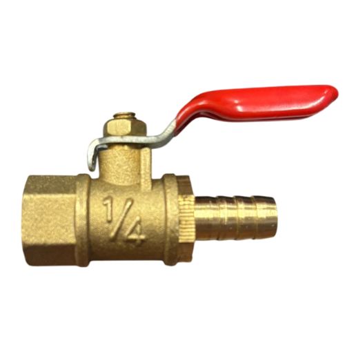 LLAVE DE PASO 1/4 PARA COMPRESOR DE AIRE