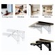 SET MENSULAS PLEGABLES 24 x 10CM BLANCAS